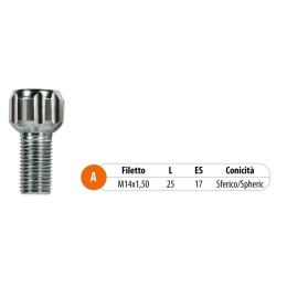 Bulloni antifurto e chiavi Audi A1, A2, A3, A4, A6, A8, Q7, TT, Mercedes A Class, B Class TECNOSTEEL