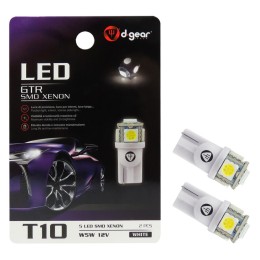 Lampadina T10 a led GTR - T10 SMD Led D-GEAR