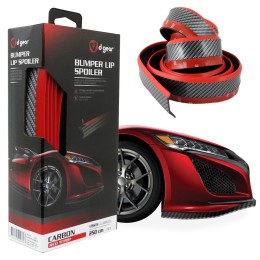Spoiler adesivo universale Bumper Lip Spoiler Classic Carbon D-GEAR