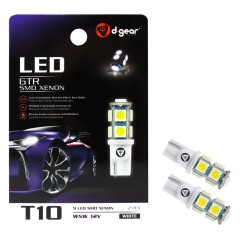 Lampadina T10 a led GTR - T10 SMD Led D-GEAR