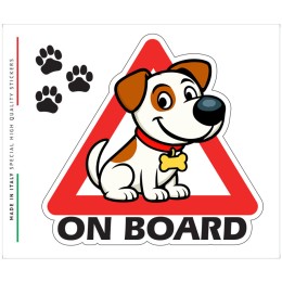 Adesivi Dog on Board GAT