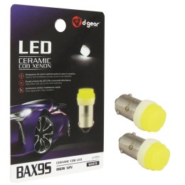 Lampadina BAX9S a led BAX9S Ceramic Cob Led D-GEAR