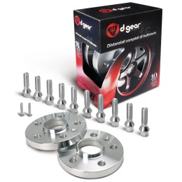 Kit distanziali e bulloni RX complete set - Red series Alfa Romeo 145, 146, 155, 164, Mito, Autobianchi Y10, Fiat Barchetta, Brava, Bravo, Cinquecento D-GEAR