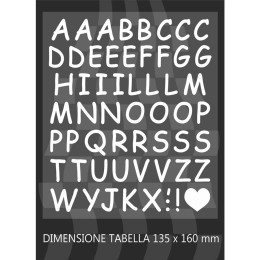 Adesivi Kit lettere adesive GAT