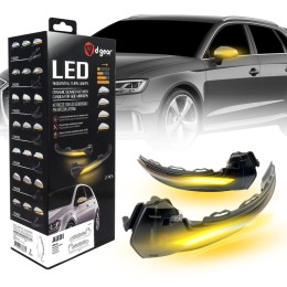 Frecce specchio sequenziali Audi A3, Rs3, S3 D-GEAR