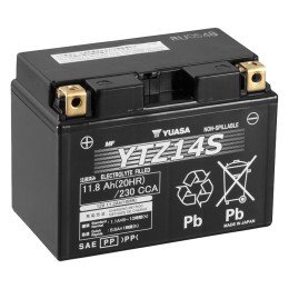 Batteria moto YTZ14S YUASA