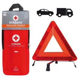 Triangolo emergenza con base a croce KIKSAFE