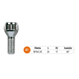 Bulloni antifurto e chiavi Mercedes M Class Mercedes M Class Ruote in lega TECNOSTEEL