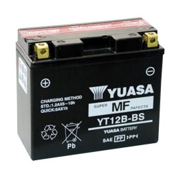 Batteria moto YT12B Sigillata attiva YUASA