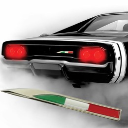 Emblema 3D Italy Flag TUNING GURU