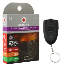 Etilometro Keyring Alcohol Tester KIKSAFE