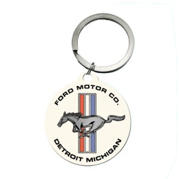 Portachiavi Ford Mustang Horse & Stripes NOSTALGIC ART