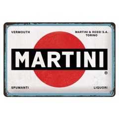 Cartello in latta Martini NOSTALGIC ART