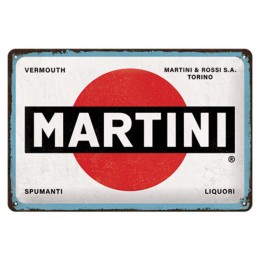 Cartello in latta Martini NOSTALGIC ART