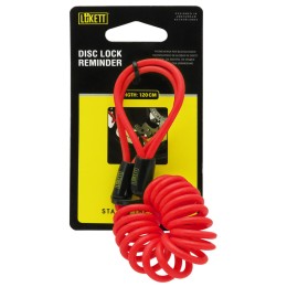 Cavo promemoria blocca disco Disc Lock Reminder LUKETT