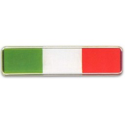 Adesivi targa Bandiera Italia 3D GAT