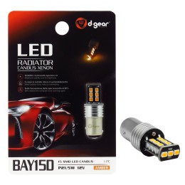 Lampadina BAW15D a led BAU15D Led Radiator Canbus Xenon D-GEAR