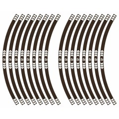 Adesivi cerchio Rim Stickers Tribal ALGISBIKE