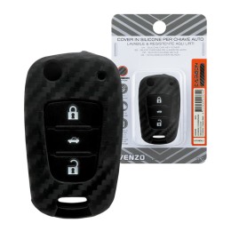 Cover chiave Carbon Edition Hyundai Verna, i30, ix 35, Kia Ceed, Cerato, Rio, Sportage VENZO