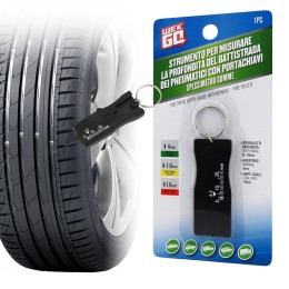 Spessimetro Gomme Con portachiavi WEKGO