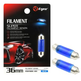 Lampadina a siluro a filamento Super - 36 Feston SV8,5 Lamp D-GEAR