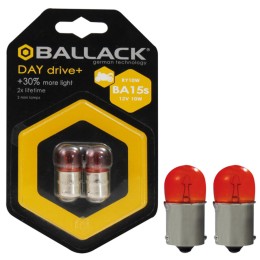 Lampadina moto BA15S a filamento Day Drive + BA15S BALLACK
