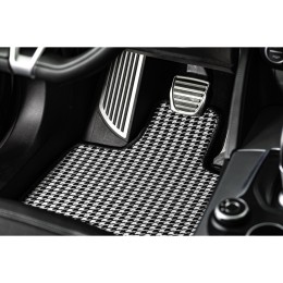 Tappeti in moquette universale Elite Abarth 500, Grande Punto, Alfa Romeo Giulia 2Wd, Giulietta, Mito, Stelvio, Audi A1, A3, A4, A4 Allroad MINERVA