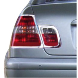 Profili cromati fari Bmw Serie 3 E46  1998>2002 Bmw Serie 3 E46  1998 > 2002 4_porte NEXT-CHROME