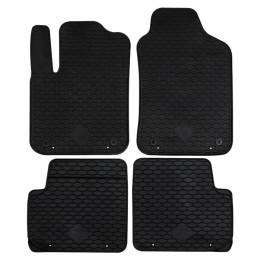 Tappeti in gomma-Pvc specifico Fiat 500, 500C INT AUTO