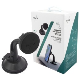 Supporto magnetico da cruscotto Con ventosa NOVAK