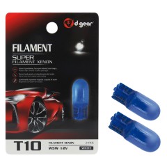 Lampadina T10 a filamento Super - T10 D-GEAR