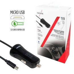 Cavo ricarica 12V + USB Super veloce NOVAK