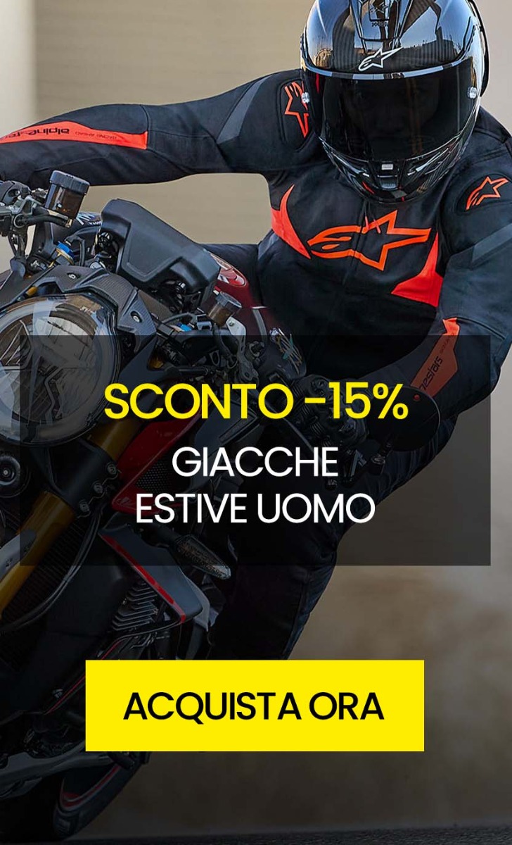 Giacche moto uomo