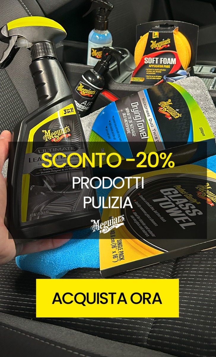 Pulizia Meguiar's in promozione