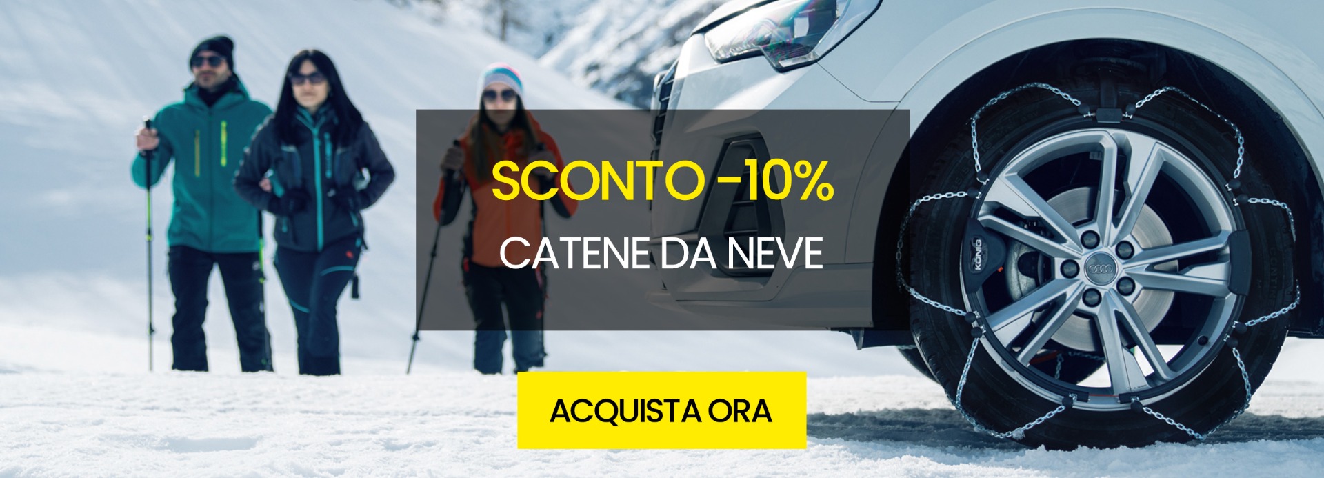 Catene da neve per la tua auto