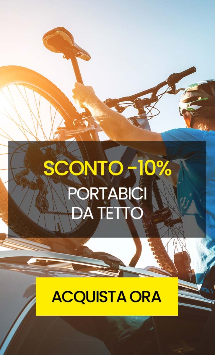 Portabici da tetto in promozione