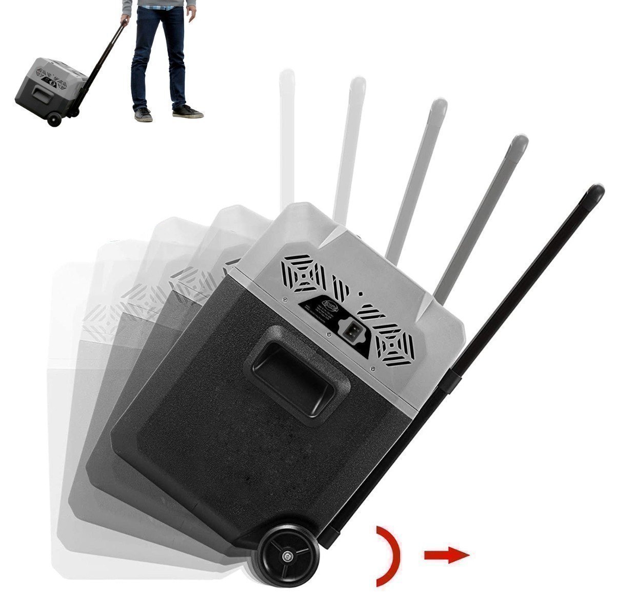 Il nuovo frigo e congelatore portatile Logica