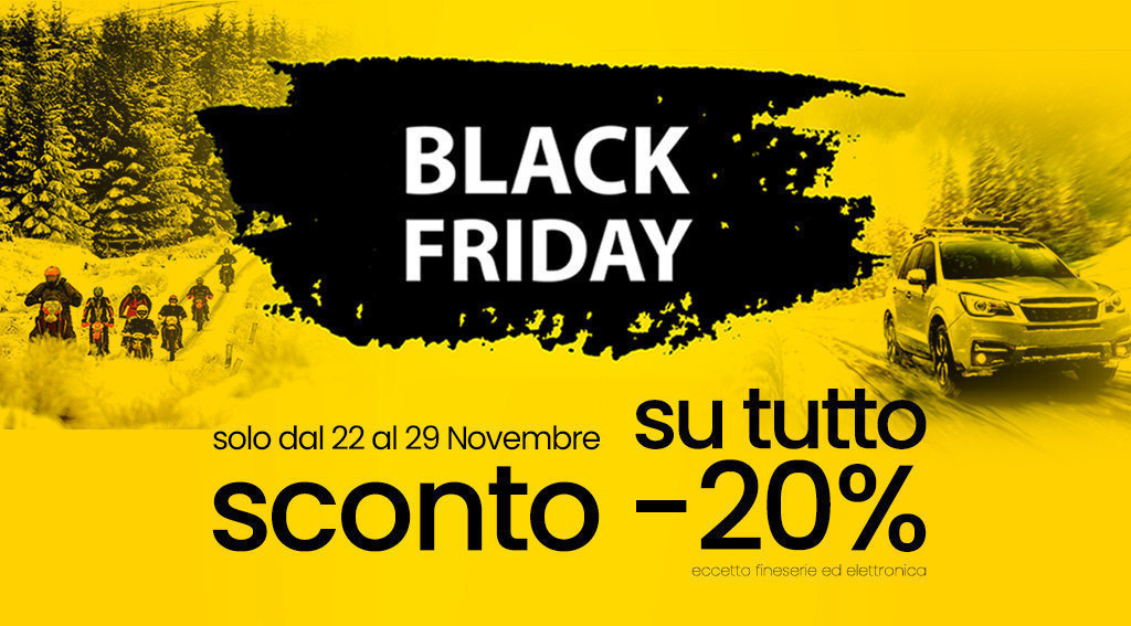 BLACK FRIDAY 2021 auto moto bici