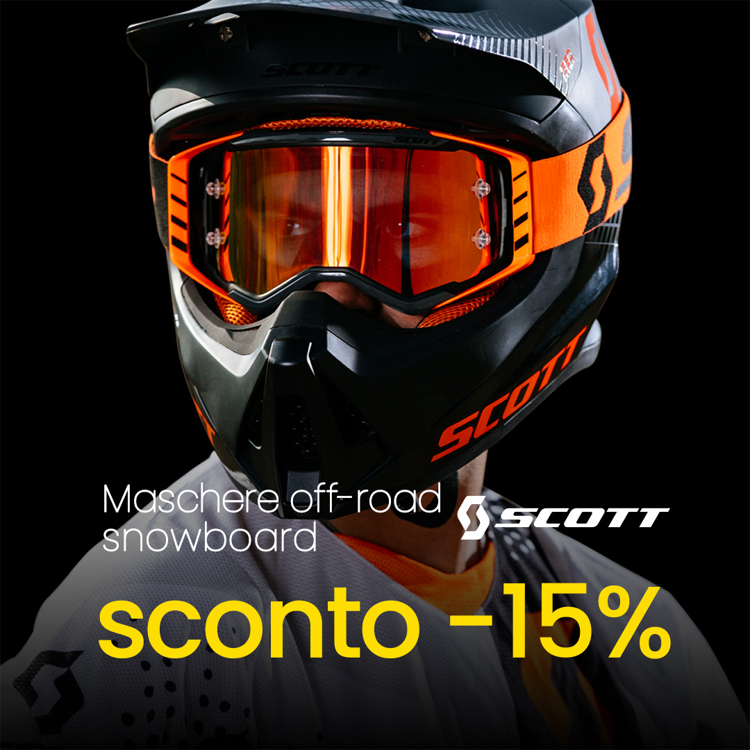 Maschere off-road e snowboard -15%