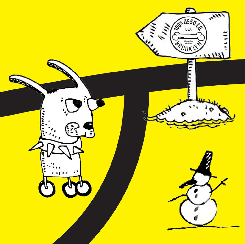 E' importante scegliersi buoni compagni di viaggio: Osso e Trixie